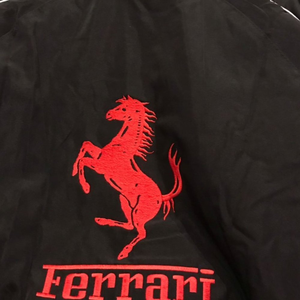 Large Nascar Jacket Ferrari Racing Jacket 90s - Picture 5 of 6
